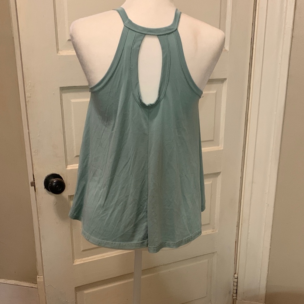 Women's Sleeveless Teal Top